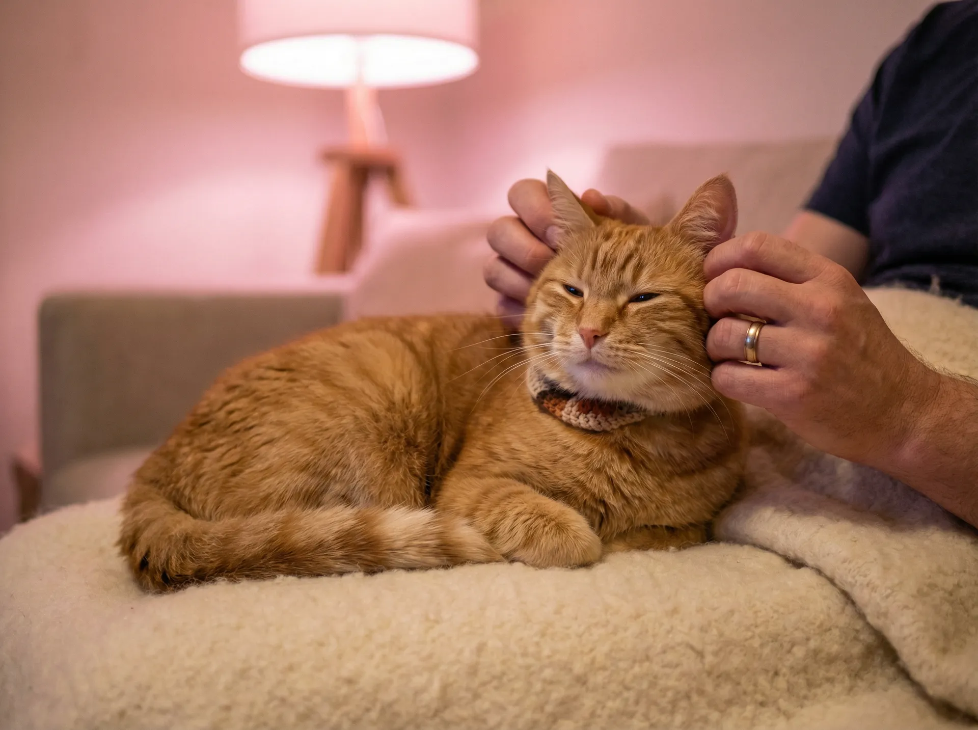 猫咪被温柔抚摸的幸福时刻 - 美剧一整集都在做的爱情剧
